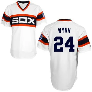 Authentic Men's Early Wynn Chicago White Sox 1983 Throwback Jersey - White