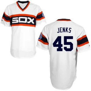 Women's Bobby Jenks Chicago White Sox Authentic Black Pitch Fashion Jersey