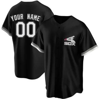 Chicago White Sox Black Oversized Spirit Jersey V-Neck T-Shirt – Chicago  Sports Shop